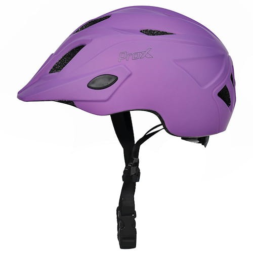 Kask PROX FLASH LED dziecięcy PURPUROWY