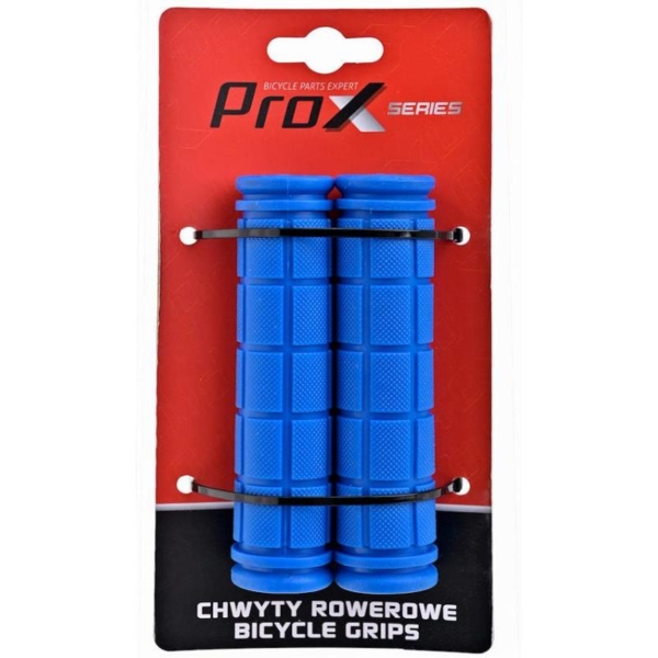 Chwyty PROX GP-55B 120mm Niebieskie Rowerowe