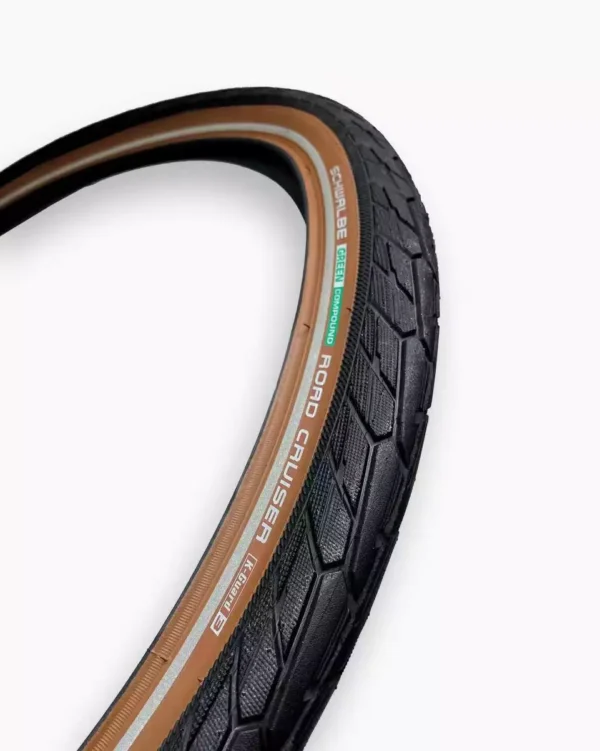 Opona Schwalbe ROAD CRUISER 700×40 czarna/brązowy bok, K-Guard 3mm, Reflex