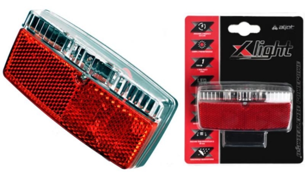 LAMPA TYŁ X-LIGHT NA BAGAŻNIK 2 SUPER LED – PRĄDNICA I PODTRZYMANIE