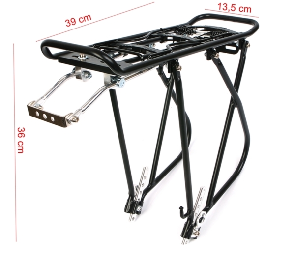 Bagażnik KW-622-02 CZARNY aluminiowy regulowany - obrazek 3