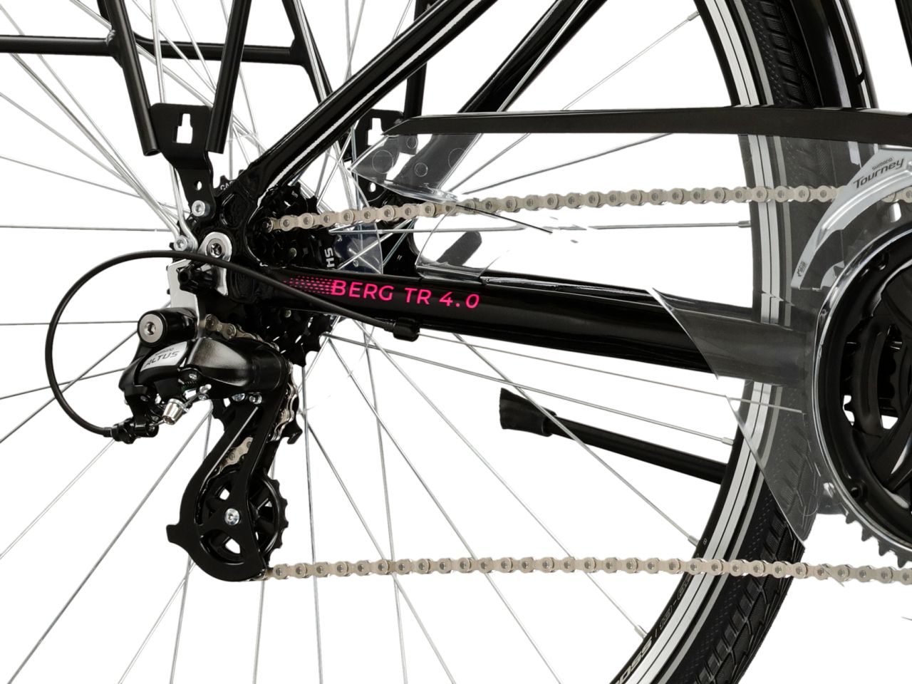 BERG TR 4.0 Damski Czarno różowy - obrazek 6