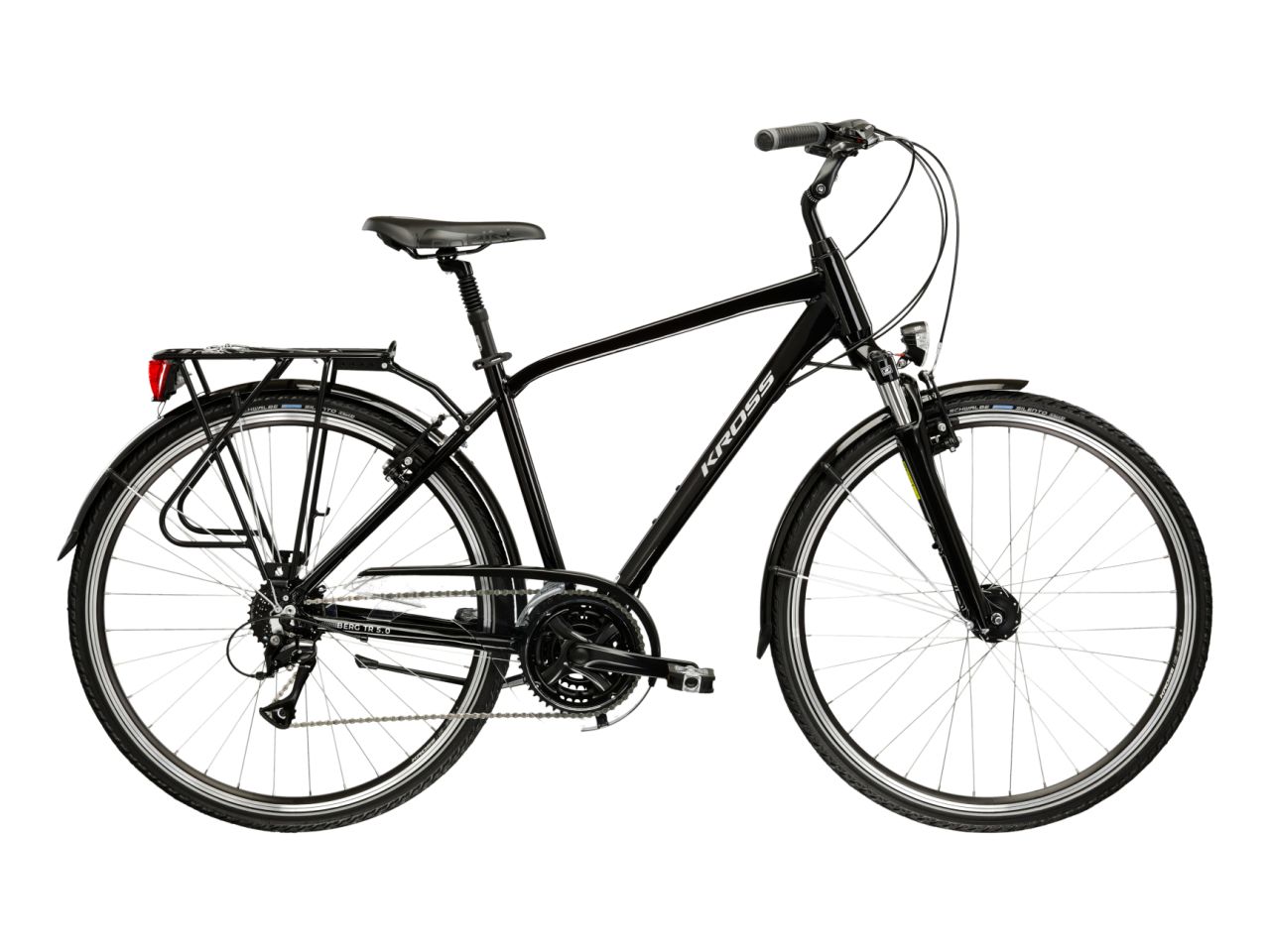 BERG TR 5.0 Męski Czarno/Srebrny