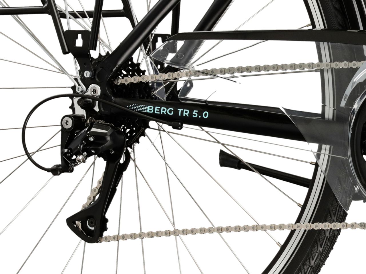 BERG TR 5.0 Damski Czarno/Turkusowy - obrazek 8