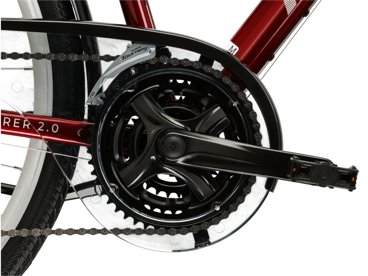 Kross Explorer 2.0 2025 Damski Czerwony - obrazek 11