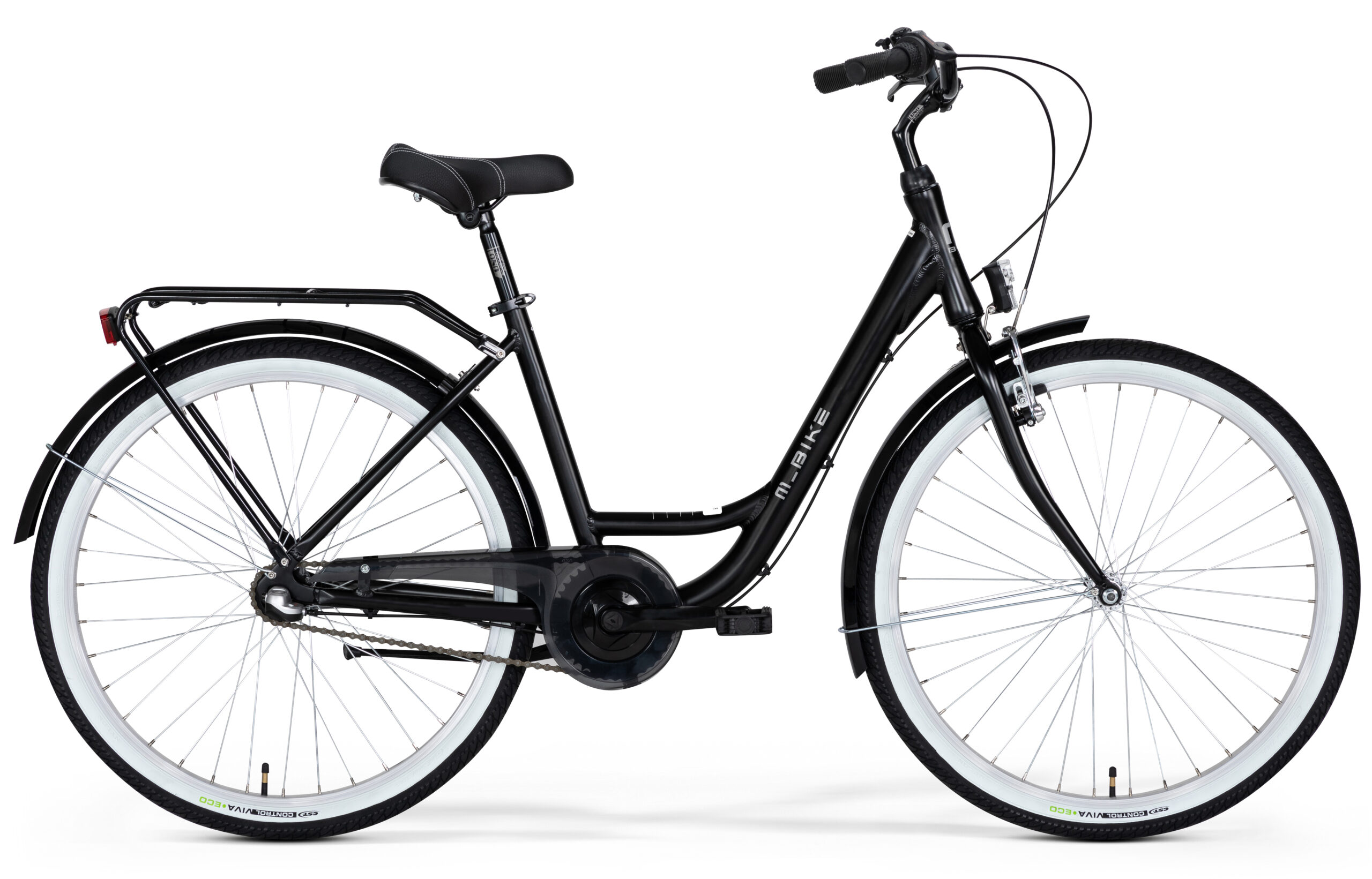 Rower M_BIKE CITY LINE 328 Czarno-biały