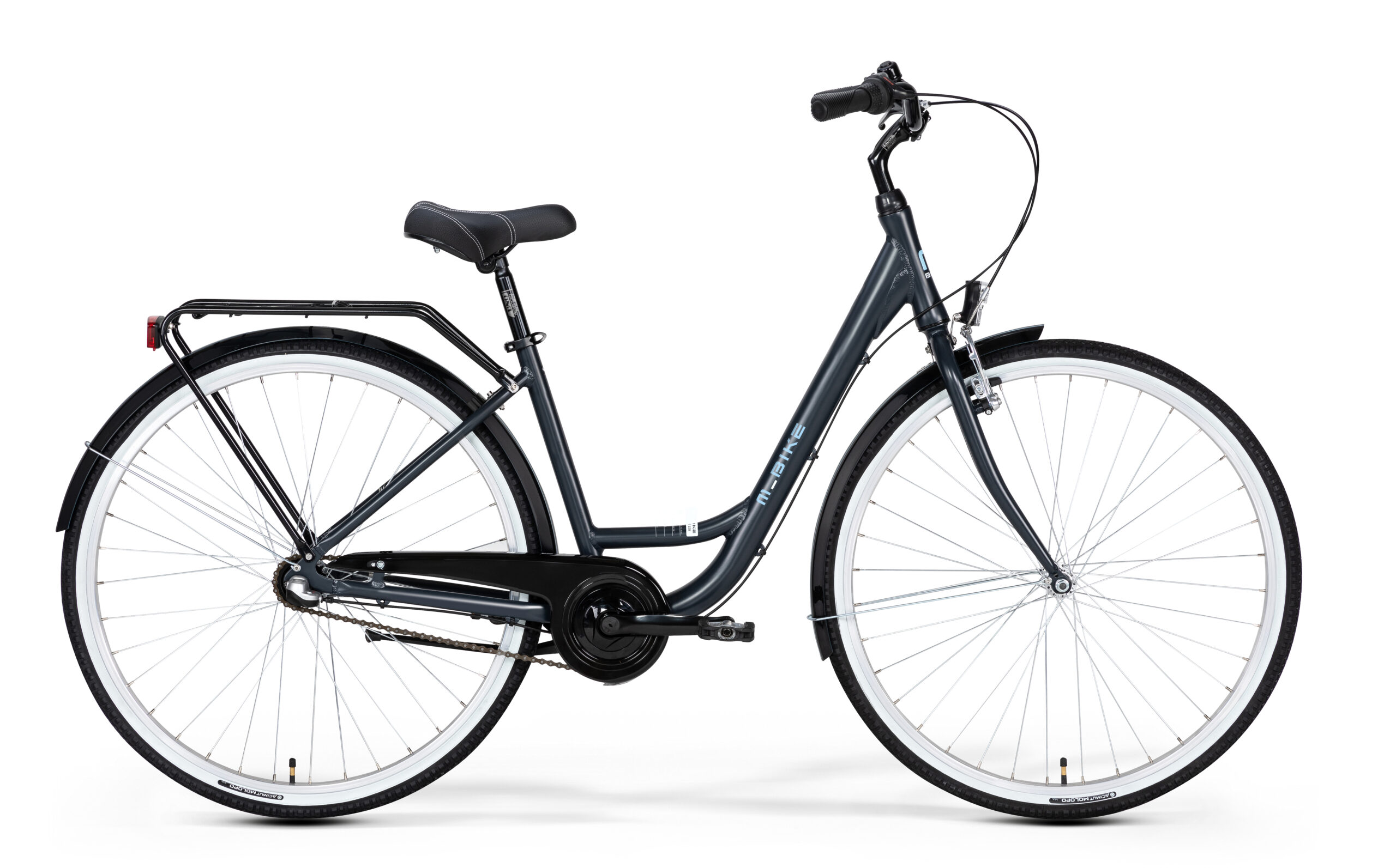 Rower M_BIKE CITY LINE 328 Szaro-niebieski