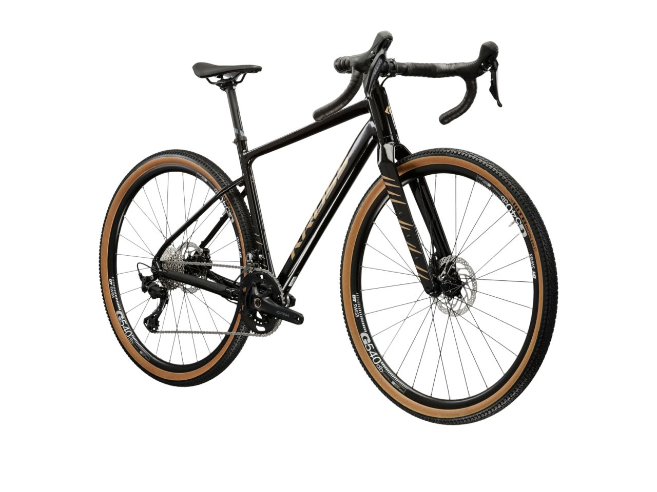 ESKER 6.0 GRX 2X12 Czarny-złoty - obrazek 2