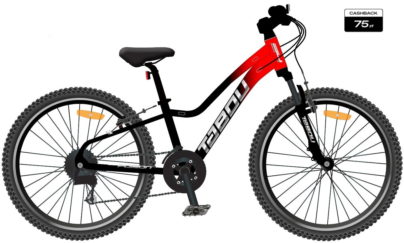 Tabou Poison 24 Czerwono/Czarny 2026