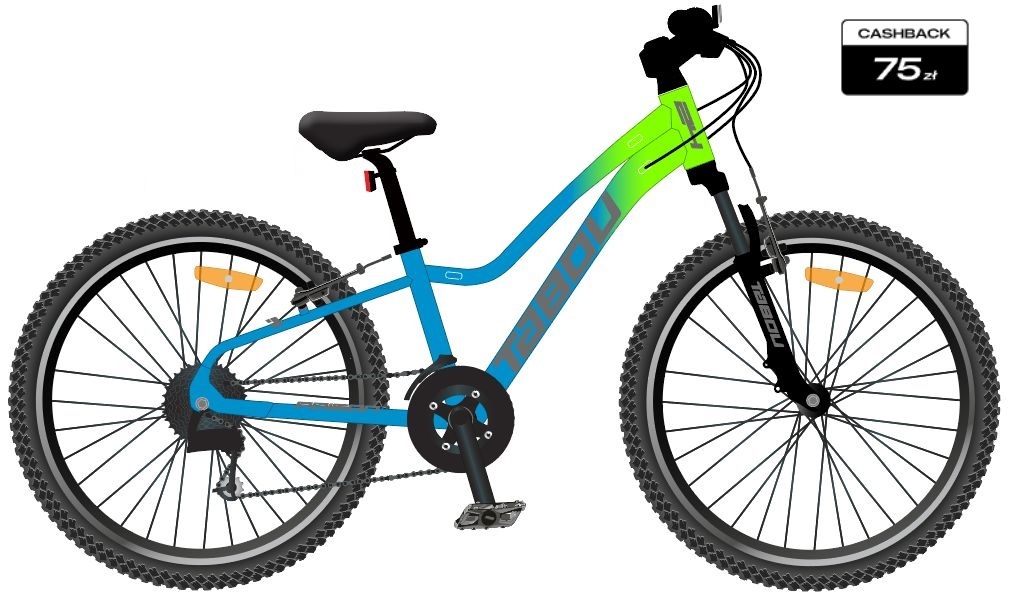 Tabou Poison 24 Niebiesko/Limonkowy 2026