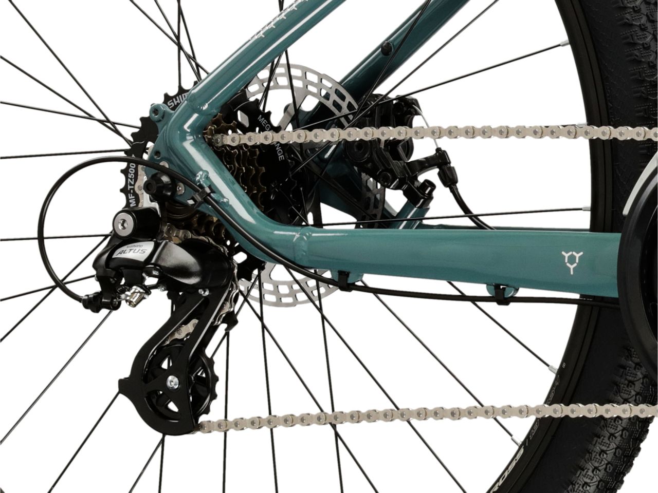 HEXAGON 2.0 zielony srebrny 27,5 - obrazek 9